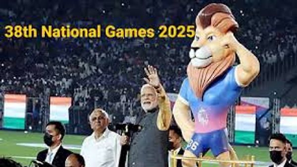 38 ನೇ ರಾಷ್ಟ್ರೀಯ ಕ್ರೀಡಾಕೂಟ : ಪ್ರಧಾನಿ ಮೋದಿ ಚಾಲನೆ