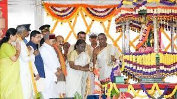 ಇಂದು ನಾಡಹಬ್ಬ ದಸರಾಗೆ ಚಾಲನೆ ನೀಡಿದ ರಾಷ್ಟ್ರಪತಿ ದ್ರೌಪದಿ ಮುರ್ಮು