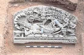 ಮಹಾರಾಷ್ಟ್ರ : ಪುರಾತತ್ವ ಇಲಾಖೆಯ ಉತ್ಖನನದ ವೇಳೆ ಬೃಹತ್ ವಿಷ್ಣು ವಿಗ್ರಹ ಪತ್ತೆ