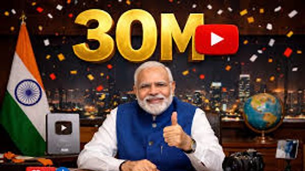 ಪ್ರಧಾನಿ ಮೋದಿ ಡಿಜಿಟಲ್ ಪರ್ವ: ಇನ್‌ಸ್ಟಾಗ್ರಾಂ ಬಳಿಕ ಯೂಟ್ಯೂಬ್‌ನಲ್ಲೂ ನಂಬರ್ 1 ದಾಖಲೆ.