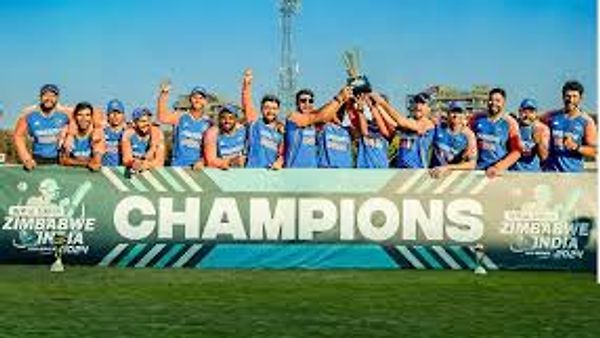 ಜಿಂಬಾಬ್ವೆ ವಿರುದ್ಧ ಯುವ ಭಾರತಕ್ಕೆ 4-1 ಅಂತರದಿಂದ ಸರಣಿ ಜಯ