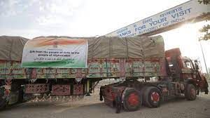ಅಫ್ಘಾನಿಸ್ತಾನಕ್ಕೆ 50,000 ಮೆಟ್ರಿಕ್ ಟನ್ ಗೋಧಿ ಕಳುಹಿಸಿದ ಭಾರತ