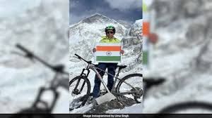 ಎವರೆಸ್ಟ್ ಬೇಸ್ ಕ್ಯಾಂಪ್ ತಲುಪಿದ ಮೊದಲ ಭಾರತೀಯ ಮಹಿಳಾ ಸೈಕ್ಲಿಸ್ಟ್: ಉತ್ತರ ಪ್ರದೇಶದ ದಿವ್ಯಾ ಸಿಂಗ್ ಹೊಸ ದಾಖಲೆ!