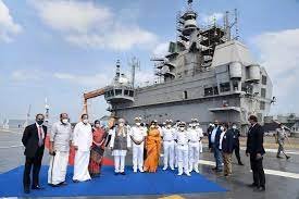 ಮೊದಲ ಸ್ವದೇಶಿ ನಿರ್ಮಿತ ವಿಮಾನವಾಹಕ ನೌಕೆ  : INS ವಿಕ್ರಾಂತ್