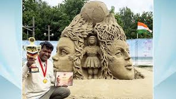 ರಷ್ಯಾ ಗ್ರ್ಯಾಂಡ್ ಸ್ಯಾಂಡ್ ಮಾಸ್ಟರ್ ಕಪ್ 2026 ಜಯಿಸಿದ ಸುದರ್ಶನ್ ಪಟ್ನಾಯಕ್: ಭಾರತಕ್ಕೆ ಹೆಮ್ಮೆಯ ಗರಿ!