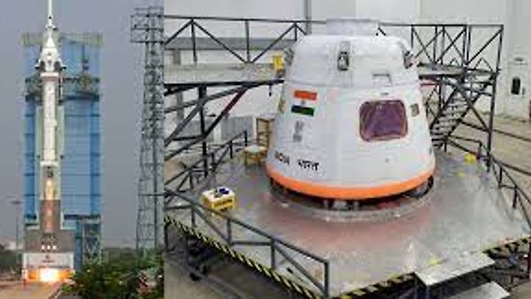 ಇಸ್ರೋ : ಗಗನಯಾನ ಕ್ರೊ ಎಸ್ಕೇಪ್ ಮಾಡ್ಯೂಲ್ ಪರೀಕ್ಷಾರ್ಥ ಹಾರಾಟ ಯಶಸ್ವಿ