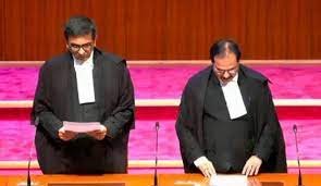 ಸುಪ್ರೀಂ ಕೋರ್ಟ್ ನ್ಯಾಯಮೂರ್ತಿಗಳಾಗಿ ಕೆವಿ ವಿಶ್ವನಾಥನ್, ಪ್ರಶಾಂತ್ ಮಿಶ್ರಾ ರವರು ಪ್ರಮಾಣ ವಚನ ಸ್ವೀಕಾರ