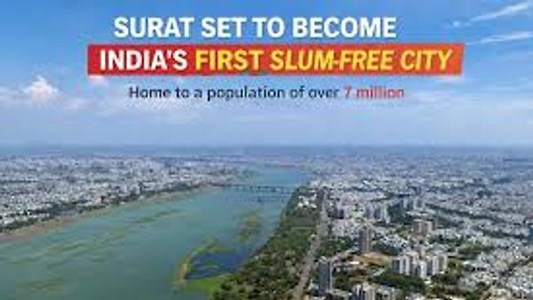 ದೇಶಕ್ಕೆ ಮಾದರಿಯಾದ ಸೂರತ್: ಸ್ಲಂ ಮುಕ್ತ ನಗರವಾಗುವತ್ತ ದಿಟ್ಟ ಹೆಜ್ಜೆ