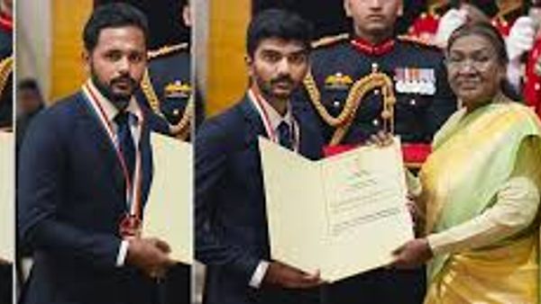 National Sports Awards: ಗುಕೇಶ್, ಮನು ಭಾಕರ್ ಸೇರಿದಂತೆ ನಾಲ್ವರಿಗೆ ಮೇಜರ್ ಧ್ಯಾನ್ ಚಂದ್ ಖೇಲ್ ರತ್ನ ಪ್ರಶಸ್ತಿ ಪ್ರದಾನ