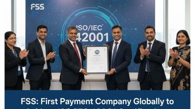 ISO/IEC 42001 ಪ್ರಮಾಣೀಕರಣ ಪಡೆದ ಮೊದಲ ಪಾವತಿ ಕಂಪನಿಯಾಗಿ Financial Software and Systems(FSS)