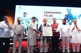 ಕೇಂದ್ರ ಸಚಿವ ಗಡ್ಕರಿಗೆ 43ನೇ ಲೋಕಮಾನ್ಯ ತಿಲಕ್ ರಾಷ್ಟ್ರೀಯ ಪ್ರಶಸ್ತಿ