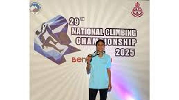 ಬೆಂಗಳೂರಿನಲ್ಲಿ ಅಮಿಯೇರಾ ಖೋಸ್ಲಾ ಪರಾಕ್ರಮ: 29ನೇ ರಾಷ್ಟ್ರೀಯ ಸ್ಪೋರ್ಟ್ ಕ್ಲೈಂಬಿಂಗ್‌ನಲ್ಲಿ ಚಿನ್ನದ ಸಾಧನೆ!
