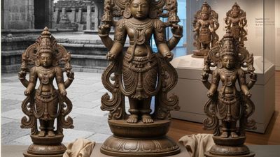ಅಮೆರಿಕಾದಿಂದ ಭಾರತಕ್ಕೆ ಮರಳಲಿವೆ ಚೋಳರ ಕಾಲದ ಅಪರೂಪದ 3 ಕಂಚಿನ ವಿಗ್ರಹಗಳು