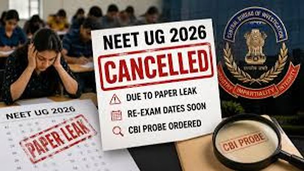 NEET UG ಪರೀಕ್ಷೆ ರದ್ದು: ಪತ್ರಿಕೆ ಸೋರಿಕೆ ಹಿನ್ನೆಲೆ CBI ತನಿಖೆಗೆ ಆದೇಶ