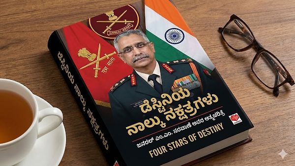 ಜನರಲ್ ಮನೋಜ್ ಮುಕುಂದ್ ನರವಾಣೆ ಅವರ ಆತ್ಮಚರಿತ್ರೆ 'ಫೋರ್ ಸ್ಟಾರ್ಸ್ ಆಫ್ ಡೆಸ್ಟಿನಿ'
