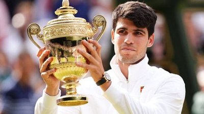 Wimbledon 2024 : ಸತತ 2ನೇ ಬಾರಿಗೆ ಜೊಕೊವಿಚ್​ರನ್ನು ಮಣಿಸಿ ವಿಂಬಲ್ಡನ್ ಕಿರೀಟ ತೊಟ್ಟ ಅಲ್ಕರಾಜ್