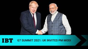 UK G7 ಶೃಂಗ ಸಭೆಗೆ ಭಾರತದ ಪ್ರಧಾನಿ ಮೋದಿಗೆ ಆಮಂತ್ರಣ