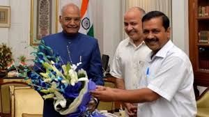 ದೆಹಲಿಯ ನೂತನ ಮುಖ್ಯಮಂತ್ರಿ ನೇಮಕ ಮಾಡಿದ ರಾಷ್ಟ್ರಪತಿ ಕೊವಿಂದ್