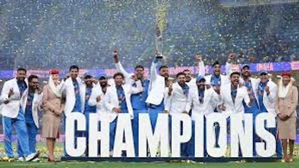 ಚಾಂಪಿಯನ್ಸ್ ಟ್ರೋಫಿ ವಿಜೇತ ಭಾರತಕ್ಕೆ ಬಿಸಿಸಿಐ'ನ’ ₹58 ಕೋಟಿ ಬಹುಮಾನ!