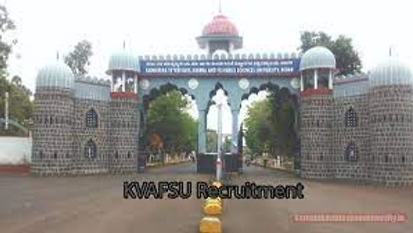 ಕರ್ನಾಟಕ ಪಶುವೈದ್ಯಕೀಯ, ಪ್ರಾಣಿ ಮತ್ತು ಮೀನುಗಾರಿಕೆ ವಿಜ್ಞಾನ ವಿಶ್ವವಿದ್ಯಾನಿಲಯದಲ್ಲಿ ಖಾಲಿ ಇರುವ ವಿವಿಧ ಹುದ್ದೆಗಳ ನೇಮಕಾತಿಗಾಗಿ ಅರ್ಜಿ ಆಹ್ವಾನಿಸಲಾಗಿದೆ