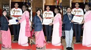 ರಾಷ್ಟ್ರಪತಿ ಮುರ್ಮು ಅವರಿಂದ 2022-23ನೇ ಸಾಲಿನ ‘ಮೈ ಭಾರತ್ - NSS’ ಪ್ರಶಸ್ತಿ ಪ್ರದಾನ