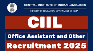 ಭಾರತೀಯ ಭಾಷೆಗಳ ಕೇಂದ್ರ ಸಂಸ್ಥೆ (CIIL) ನೇಮಕಾತಿ 2025: ವೀಡಿಯೋಗ್ರಾಫರ್, ವೆಬ್ ಡಿಸೈನರ್ ಮತ್ತು ಇತರ ಹುದ್ದೆಗಳಿಗಾಗಿ ಅರ್ಜಿ ಆಹ್ವಾನ​