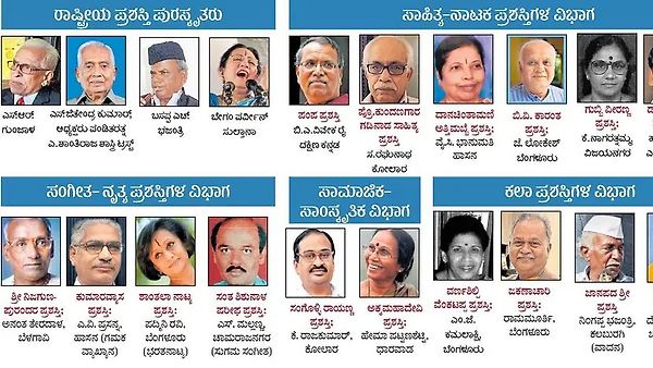 ಗುಂಜಾಳಗೆ ಬಸವ, ಬಸಪ್ಪಗೆ 'ಟಿ. ಚೌಡಯ್ಯ' ಮತ್ತು ಸುಲ್ತಾನಾಗೆ ‘ಪಂಚಾಕ್ಷರಿ ಗವಾಯಿ’ಪ್ರಶಸ್ತಿ