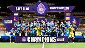 ಭಾರತ : SAFF U16 ಚಾಂಪಿಯನ್‌ಶಿಪ್ ಕಿರೀಟ ಪಡೆದುಕೊಂಡಿತು