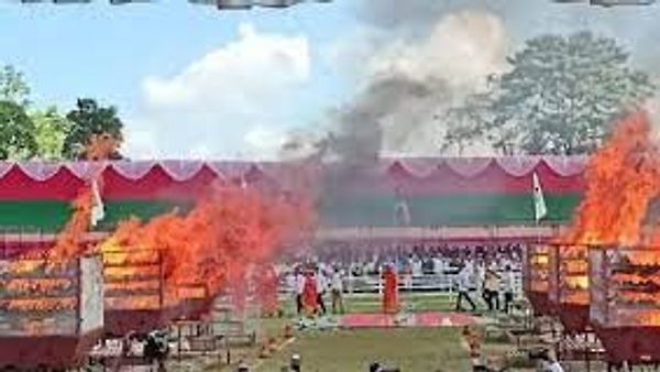 ಅಸ್ಸಾಂ ಸರ್ಕಾರವು 2,479 ಖಡ್ಗಮೃಗಗಳ ಕೊಂಬುಗಳ ದಹನ ಮಾಡಿದೆ