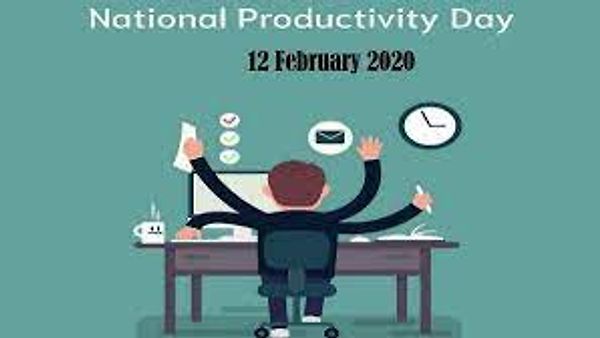 ಭಾರತವು ಪ್ರತಿ ವರ್ಷ ಫೆಬ್ರವರಿ 12 ರಂದು ರಾಷ್ಟ್ರೀಯ ಉತ್ಪಾದಕ ದಿನವನ್ನು ಆಚರಿಸುತ್ತದೆ