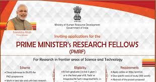 ಪ್ರಧಾನಿ ಸಂಶೋಧನಾ ಫೆಲೋಶಿಪ್ ಯೋಜನೆಗೆ (PMRAF) ತಿದ್ದುಪಡಿ