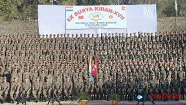 ಭಾರತ ಮತ್ತು ನೇಪಾಳ ಜಂಟಿ ಮಿಲಿಟರಿ ವ್ಯಾಯಾಮದ 17 ನೇ ಆವೃತ್ತಿ