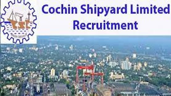 Cochin Shipyard Limited has invited Online applications for recruitment various posts