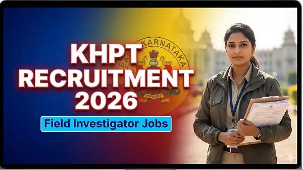 KHPT ಮೈಸೂರು ನೇಮಕಾತಿ 2026: ಕ್ಷೇತ್ರ ತನಿಖಾಧಿಕಾರಿ ಹುದ್ದೆಗಳಿಗೆ ಅರ್ಜಿ ಆಹ್ವಾನ! ಕೂಡಲೇ ಅರ್ಜಿ ಸಲ್ಲಿಸಿ