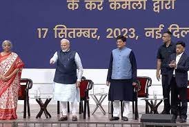 ಪ್ರಧಾನಿ ನರೇಂದ್ರ ಮೋದಿ ಅವರಿಂದ ಪಿಎಂ ವಿಶ್ವಕರ್ಮ ಯೋಜನೆಗೆ ಚಾಲನೆ