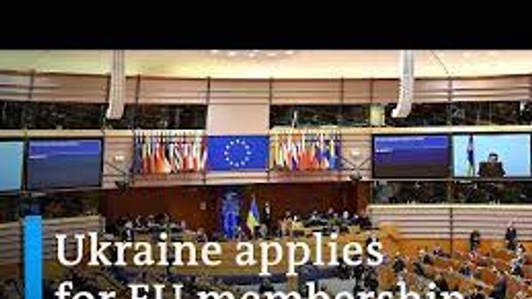 EU ಸದಸ್ಯತ್ವ ಸ್ಥಾನಕ್ಕೆ ಕೋರಿಕೆ ಸಲ್ಲಿಸಿದ ಉಕ್ರೇನ್‌