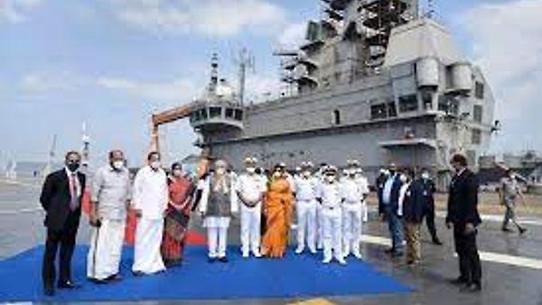 ಮೊದಲ ಸ್ವದೇಶಿ ನಿರ್ಮಿತ ವಿಮಾನವಾಹಕ ನೌಕೆ  : INS ವಿಕ್ರಾಂತ್