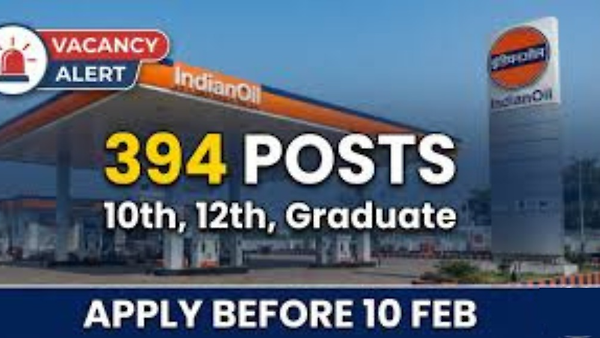 IOCL ಅಪ್ರೆಂಟಿಸ್ ನೇಮಕಾತಿ 2025 : ಇಂಡಿಯನ್ ಆಯಿಲ್‌ನಲ್ಲಿ 394 ಅಪ್ರೆಂಟಿಸ್ ಹುದ್ದೆಗಳ ನೇಮಕಾತಿ! ಪರೀಕ್ಷೆ ಇರುವುದಿಲ್ಲ..
