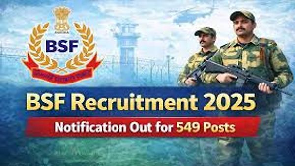 SSLC ಪಾಸಾದವರಿಗೆ ಬಂಪರ್ ಆಫರ್! BSF ನಲ್ಲಿ 549 ಕಾನ್ಸ್‌ಟೇಬಲ್ ಹುದ್ದೆಗಳಿಗೆ ಅರ್ಜಿ ಆಹ್ವಾನ; ಸಂಪೂರ್ಣ ವಿವರ ಇಲ್ಲಿದೆ.