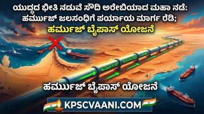 ಜಾಗತಿಕ ಇಂಧನ ರಾಜಕಾರಣ:  ಸೌದಿ ಅರೇಬಿಯಾದ 'ಹರ್ಮುಜ್ ಬೈಪಾಸ್ ಯೋಜನೆ'