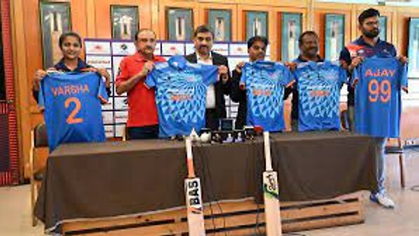 ವಿಶ್ವ ಅಂಧರ ಕ್ರೀಡಾಕೂಟ : ಭಾರತ ಕ್ರಿಕೆಟ್ ತಂಡಗಳ ಅಜಯ್, ವರ್ಷಾಗೆ ನಾಯಕತ್ವ