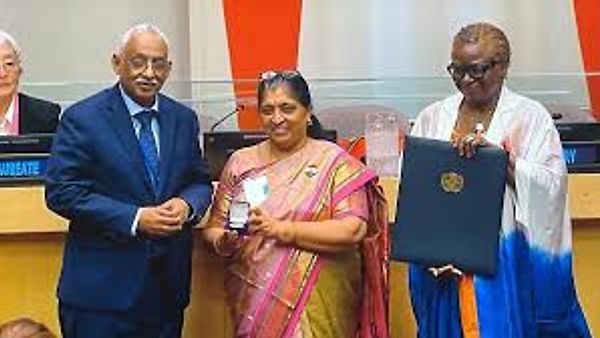 ವರ್ಷಾ ದೇಶಪಾಂಡೆಗೆ 2025ರ ವಿಶ್ವಸಂಸ್ಥೆಯ ಜನಸಂಖ್ಯಾ ಪ್ರಶಸ್ತಿ