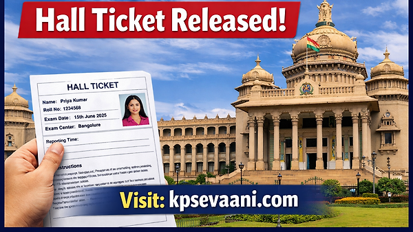 KEA Group C Hall Ticket 2025: ಕೆಇಎ 708 ಗ್ರೂಪ್-ಸಿ ಹುದ್ದೆಗಳ ಕಡ್ಡಾಯ ಕನ್ನಡ ಪರೀಕ್ಷಾ ಪ್ರವೇಶ ಪತ್ರ ಬಿಡುಗಡೆ; ಡೌನ್‌ಲೋಡ್ ಲಿಂಕ್ ಇಲ್ಲಿದೆ!