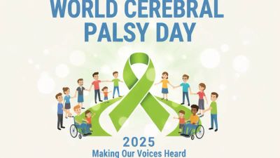 ಅಕ್ಟೋಬರ್ 6 2025 : ವಿಶ್ವ ಸೆರೆಬ್ರಲ್ ಪಾಲ್ಸಿ ದಿನ
