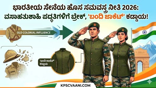 ಭಾರತೀಯ ಸೇನೆಯಲ್ಲಿ 'ದೇಶಿ' ಕ್ರಾಂತಿ: ವಸಾಹತುಶಾಹಿ ಪದ್ಧತಿಗಳಿಗೆ ಬ್ರೇಕ್, 'ಬಂದಿ ಜಾಕೆಟ್' ಪರಿಚಯ!