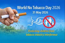 ಮೇ-31: ವಿಶ್ವ ತಂಬಾಕು ನಿಷೇಧ ದಿನ