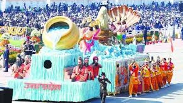 76ನೇ ಗಣರಾಜ್ಯೋತ್ಸವ ಪರೇಡ್ : ಉತ್ತರ ಪ್ರದೇಶ ಸ್ತಬ್ಧಚಿತ್ರಕ್ಕೆ ಮೊದಲ ಬಹುಮಾನ