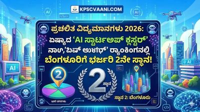 ಏಷ್ಯಾದ ‘ಎಐ-ನೇಟಿವ್ ಸ್ಟಾರ್ಟ್‌ಅಪ್ ಕ್ಲಸ್ಟರ್’: ಬೆಂಗಳೂರಿಗೆ ಎರಡನೇ ಸ್ಥಾನ, ಜಾಗತಿಕವಾಗಿ 15ನೇ ರ‍್ಯಾಂಕ್!
