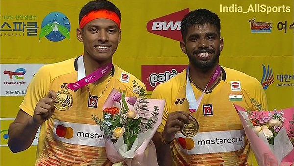 Korea Open 2023 Final: ಕೊರಿಯಾ ಓಪನ್‌ ಗೆದ್ದು ವರ್ಷದ 3ನೇ ಬಿಡಬ್ಲ್ಯುಎಫ್‌ ಪ್ರಶಸ್ತಿಗೆ ಮುತ್ತಿಕ್ಕಿದ ಸಾತ್ವಿಕ್‌-ಚಿರಾಗ್‌