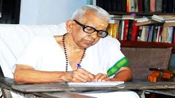 ಜ್ಞಾನಪೀಠ ಪುರಸ್ಕೃತ ಮಲಯಾಳಂ ಸಾಹಿತಿ ಅಕ್ಕಿಥಮ್ ಅಚ್ಯುತನ್ ನಂಬೂದಿರಿ ಇನ್ನಿಲ್ಲ